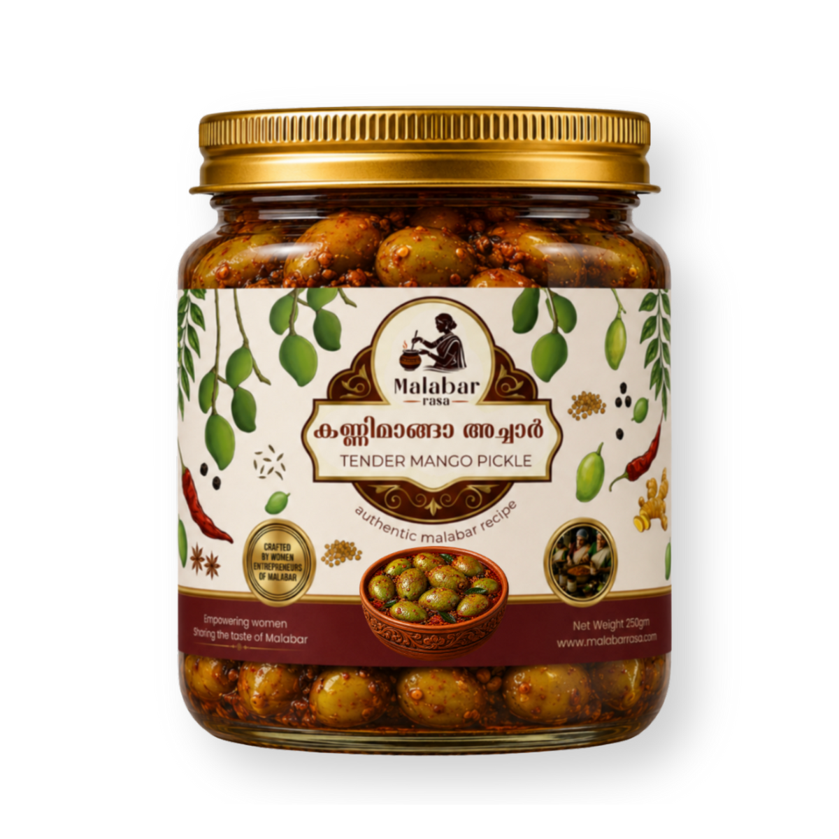 Kannimanga Achar / Tender Mango Pickle (250gm)